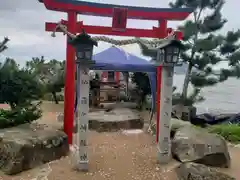 藤ヶ崎龍神社の鳥居