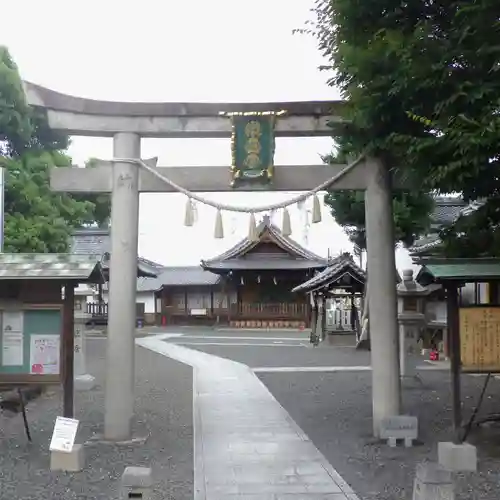 下桂御霊神社の鳥居