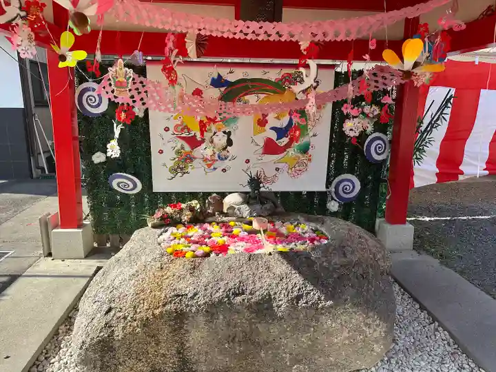 別小江神社の手水舎