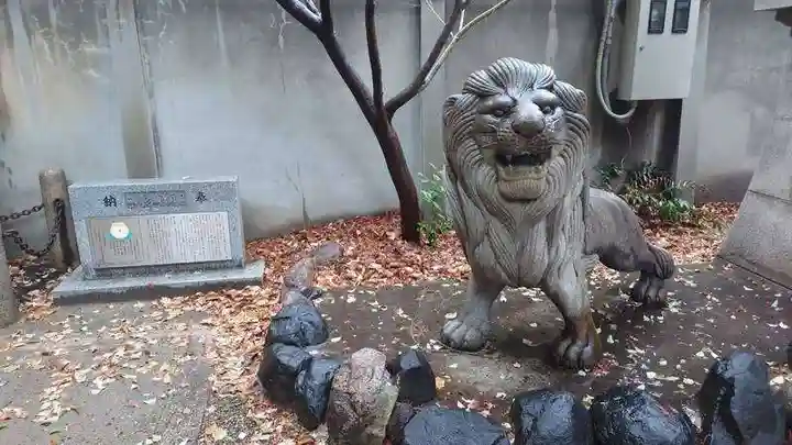 坐摩神社の狛犬