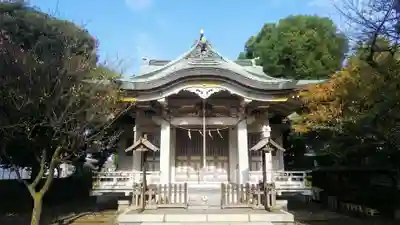 関前八幡神社の本殿・本堂