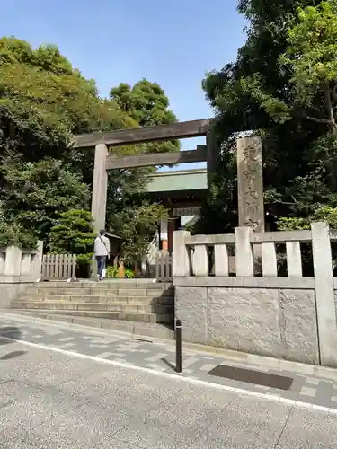 東京大神宮の鳥居