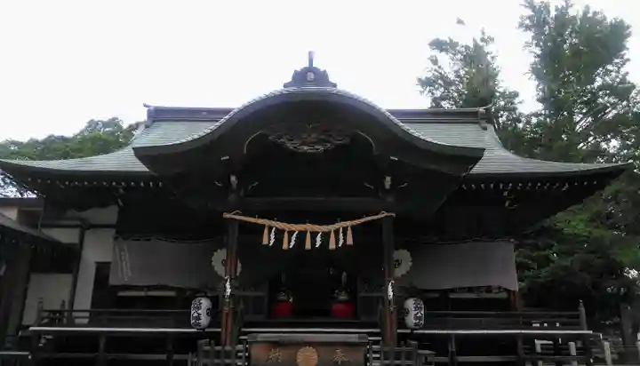 葛飾八幡宮の本殿・本堂