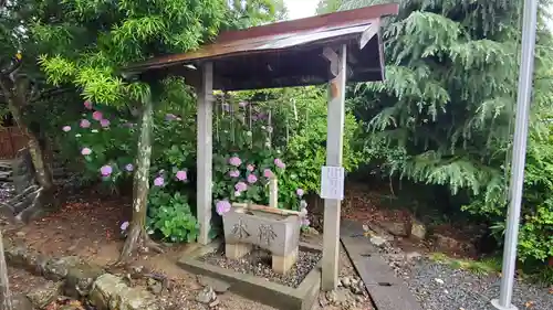 初生衣神社の手水