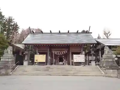 開成山大神宮の山門・神門