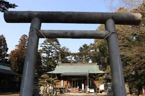 三春大神宮の鳥居