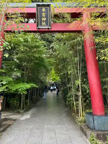 來宮神社の鳥居