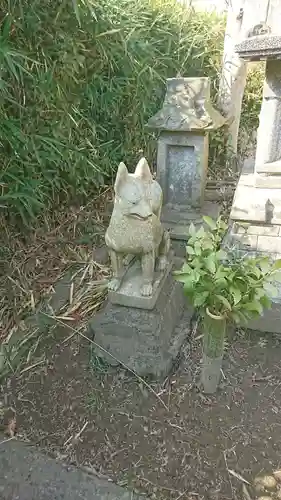 浅間神社の狛犬