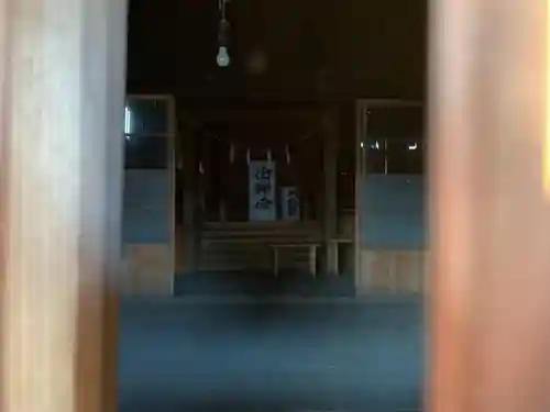 淡洲神社の本殿・本堂