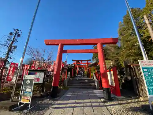 三光稲荷神社の鳥居