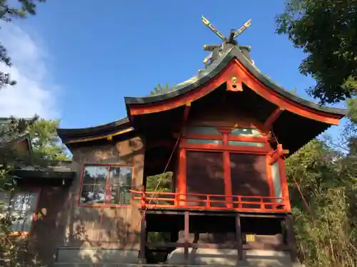 月讀神社の本殿