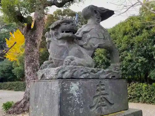 鷲宮神社の狛犬