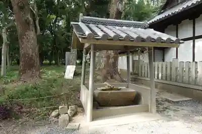 大杜御祖神社の手水舎