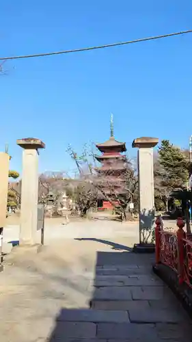 法華経寺の塔