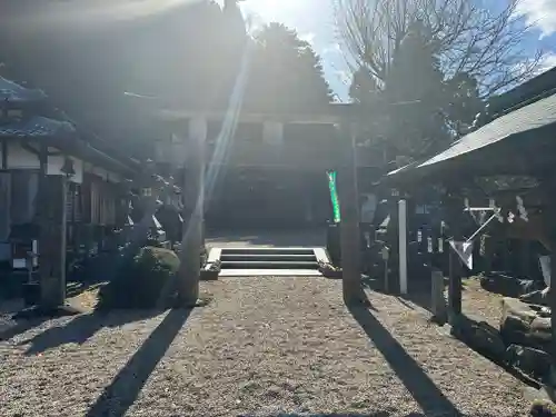 下部神社の鳥居