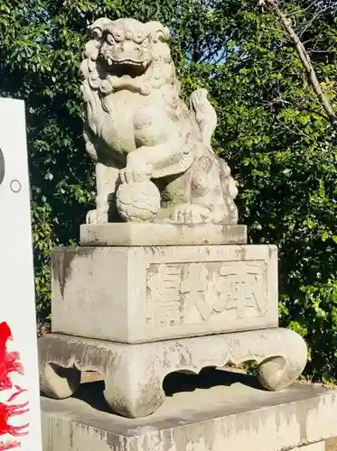 伊久智神社の狛犬