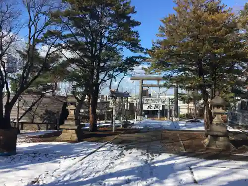 小野幌神社の鳥居