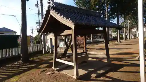 白山神社の手水舎