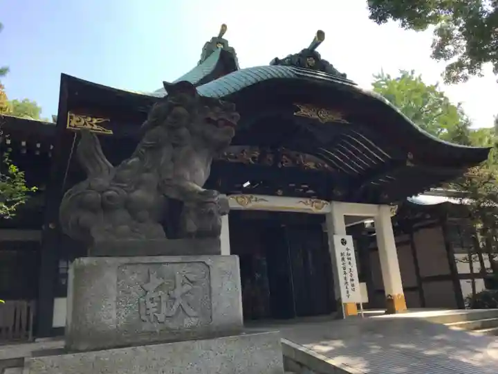 王子神社の狛犬