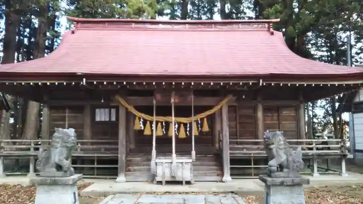 松澤神社の本殿・本堂