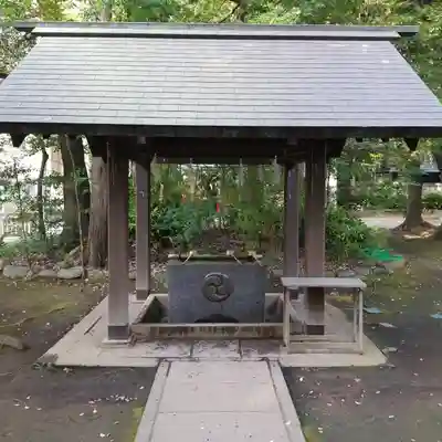 赤坂氷川神社の手水舎