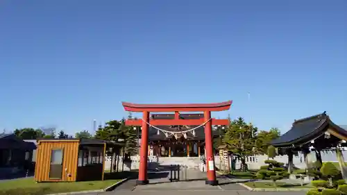 美瑛神社の鳥居