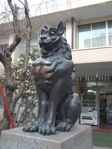 稲毛神社の狛犬