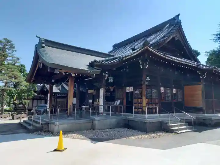 於保多神社の本殿・本堂