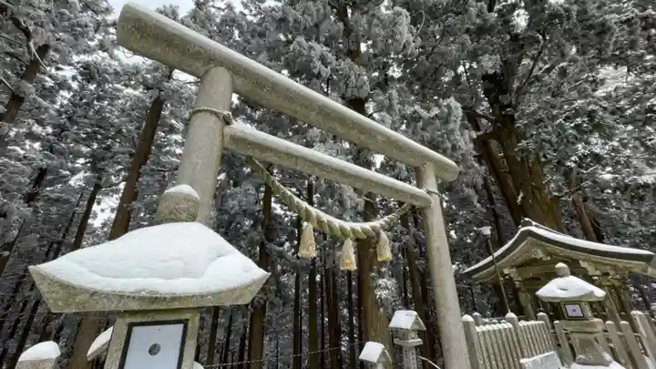 葛木神社の鳥居