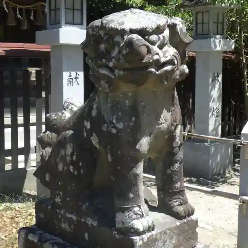 和泉國一之宮　大鳥大社の狛犬