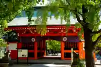 葛飾八幡宮の山門・神門