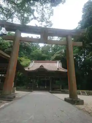 射手引神社の鳥居