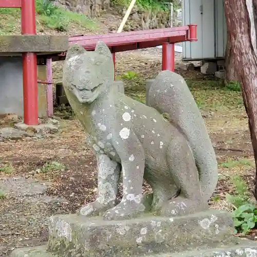 古部稲荷神社の狛犬