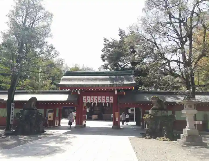 大國魂神社の山門・神門