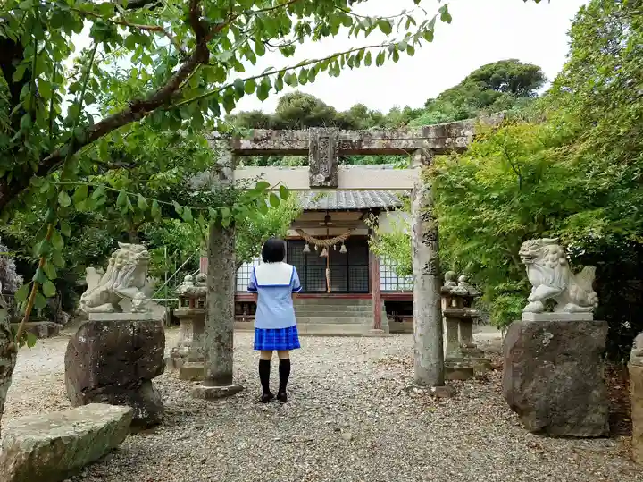 言代主神社の鳥居