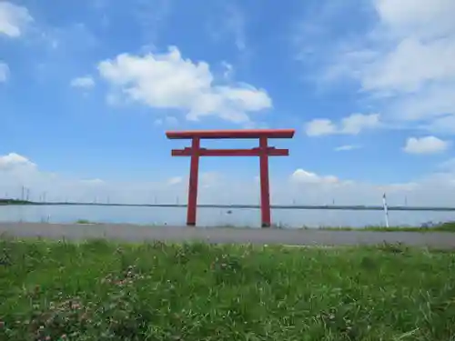 鹿島神宮の鳥居