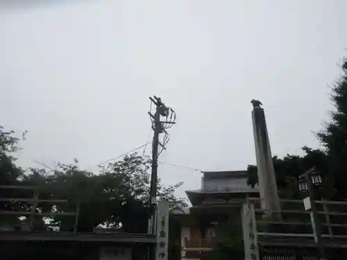 櫛田神社の景色