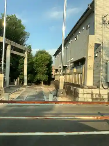 神明社（一宮野口）の鳥居