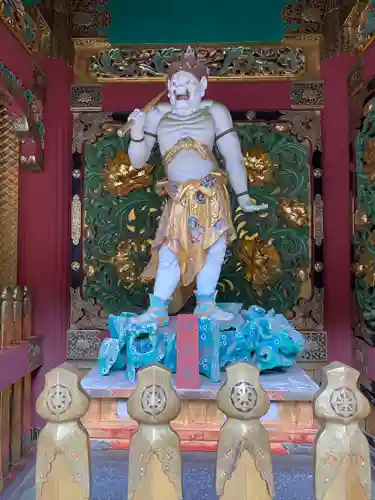 輪王寺 大猷院の像