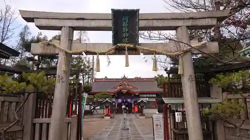 阿部野神社の鳥居