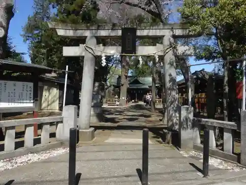 天縛皇神社の鳥居