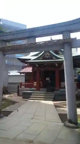 吉原神社の鳥居