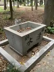 成海神社（羽黒八幡宮）の手水