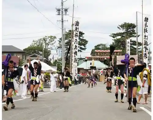 八幡津島神社のお祭り