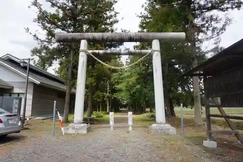 桜町二宮神社の鳥居