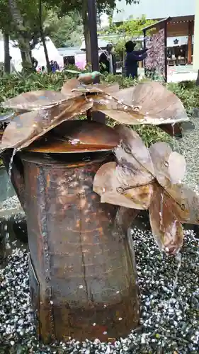 櫻木神社の手水舎