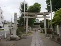 明神社(東宿明神社)の鳥居