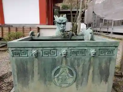 雷聲寺の手水舎