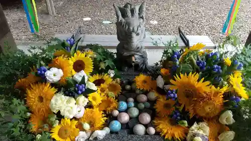 滑川神社 - 仕事と子どもの守り神の手水