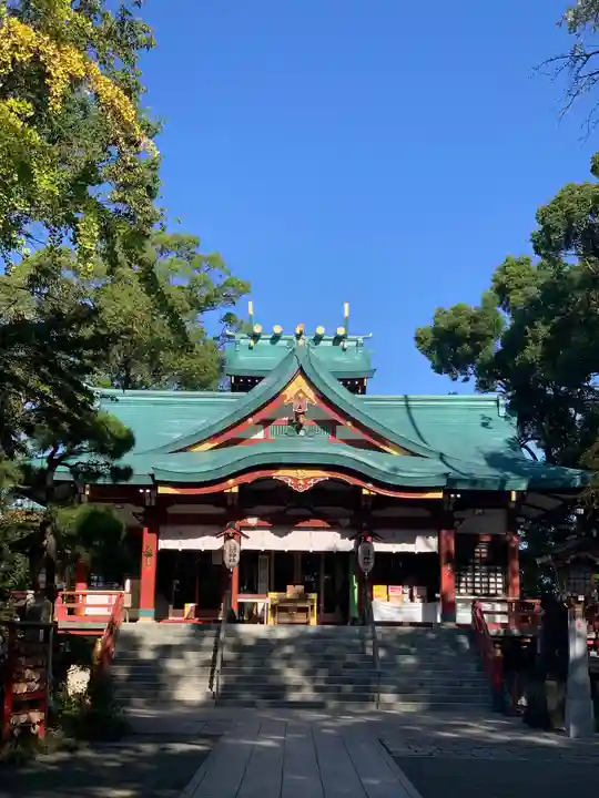 多摩川浅間神社の本殿・本堂